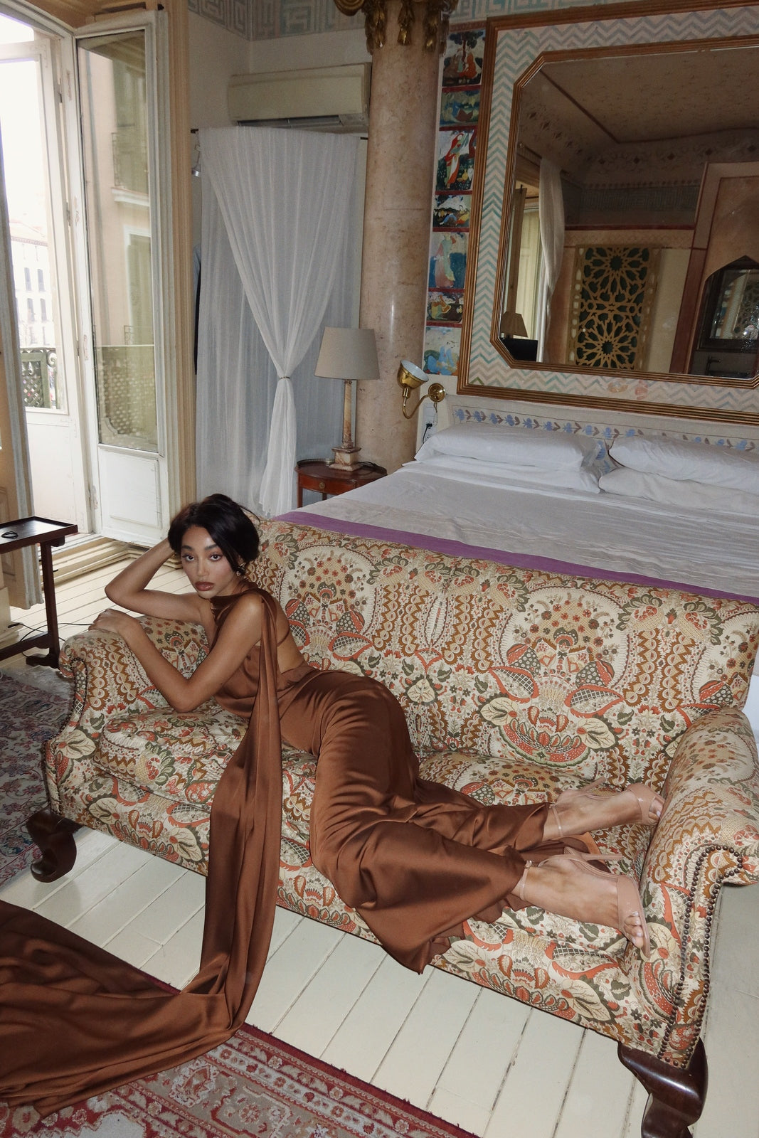 Vestido Isadora – Marrón