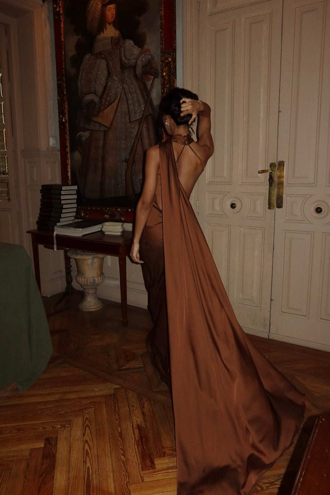 Vestido Isadora – Marrón