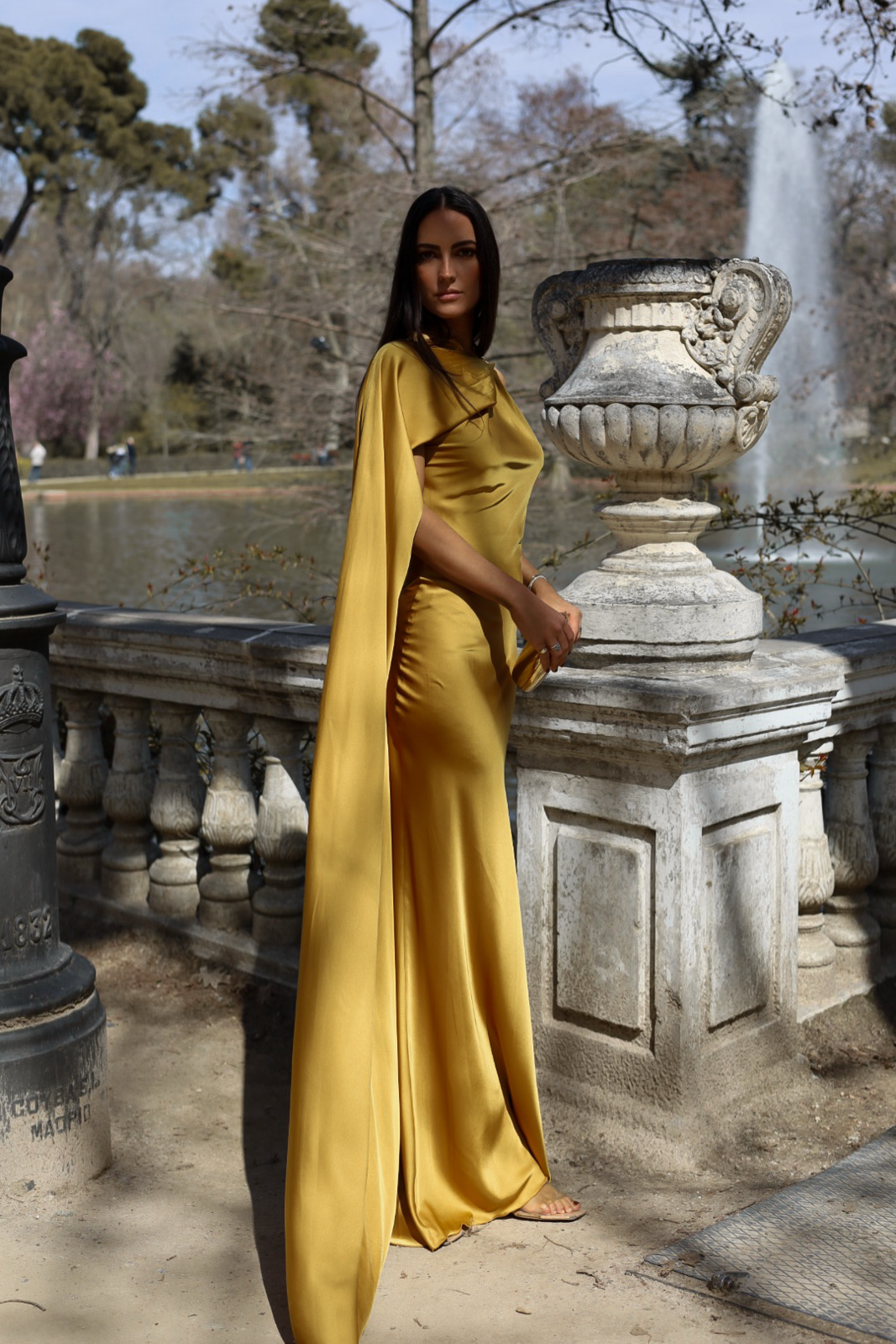 Vestido Isadora – Amarillo Dorado