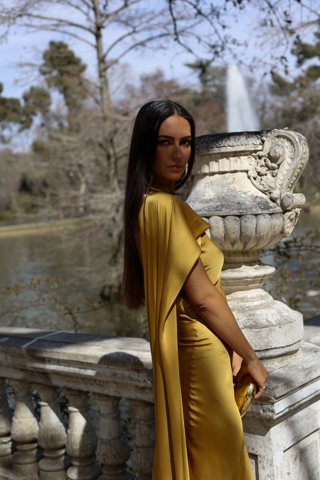 Vestido Isadora – Amarillo Dorado