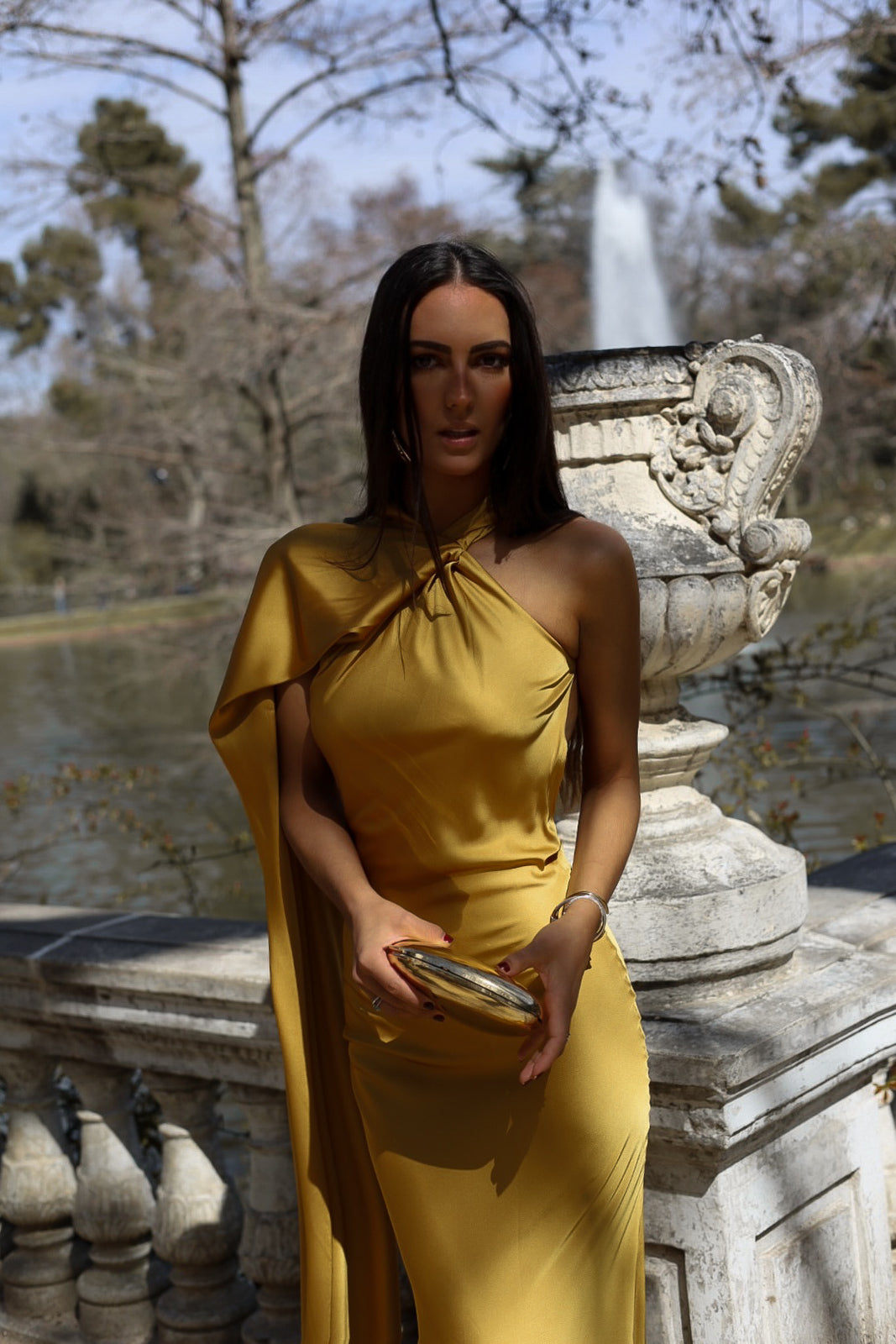 Vestido Isadora – Amarillo Dorado