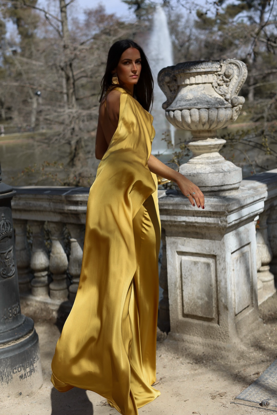 Vestido Isadora – Amarillo Dorado
