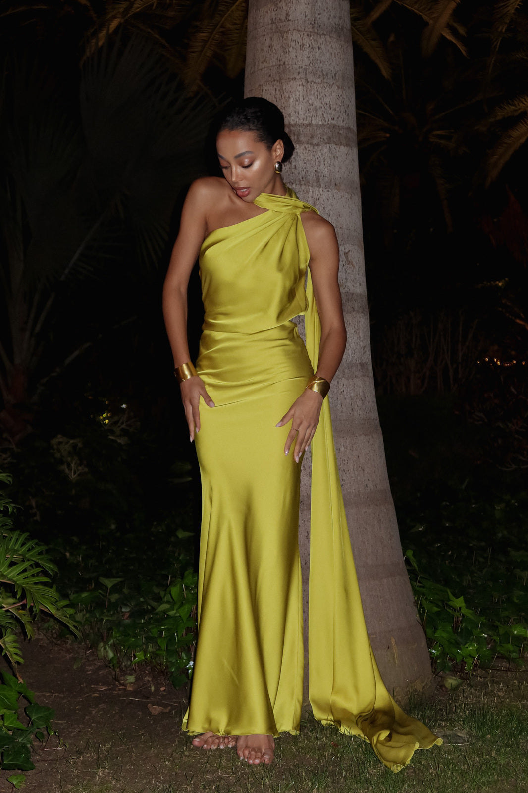 Vestido Isadora – Verde Lima