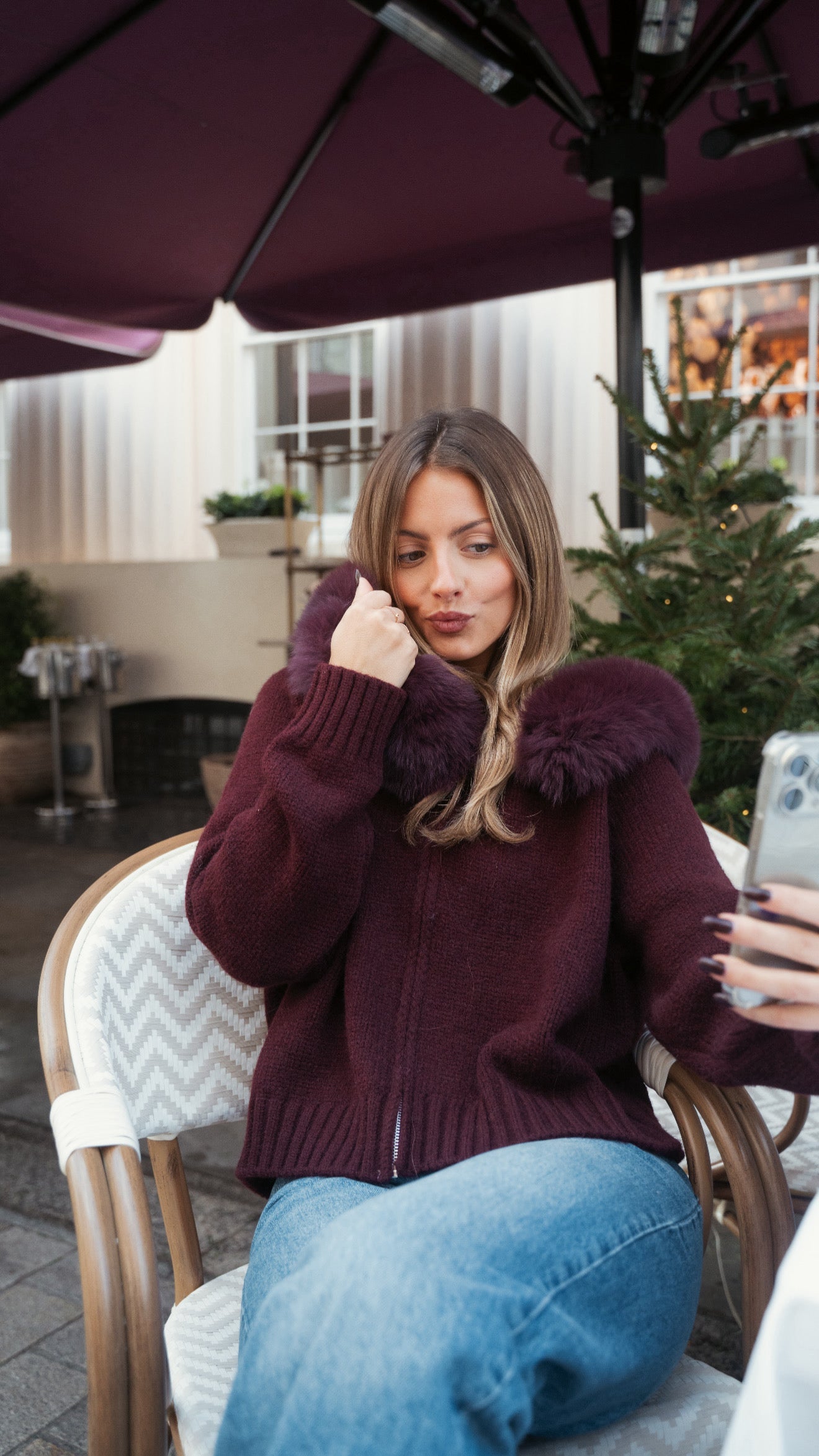 The Courchevel Jacket - Burgundy