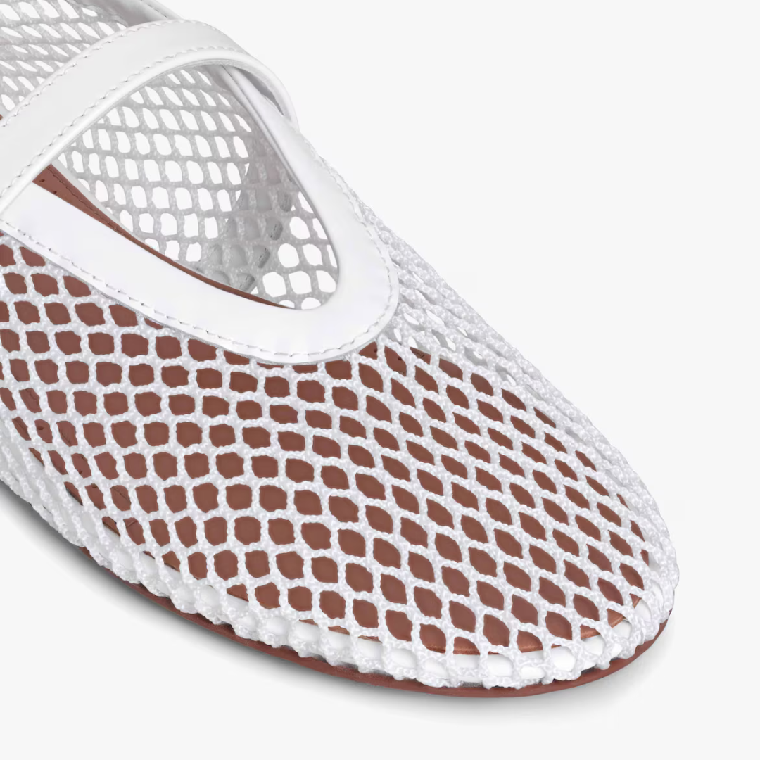 Eloise Ballerinas - White