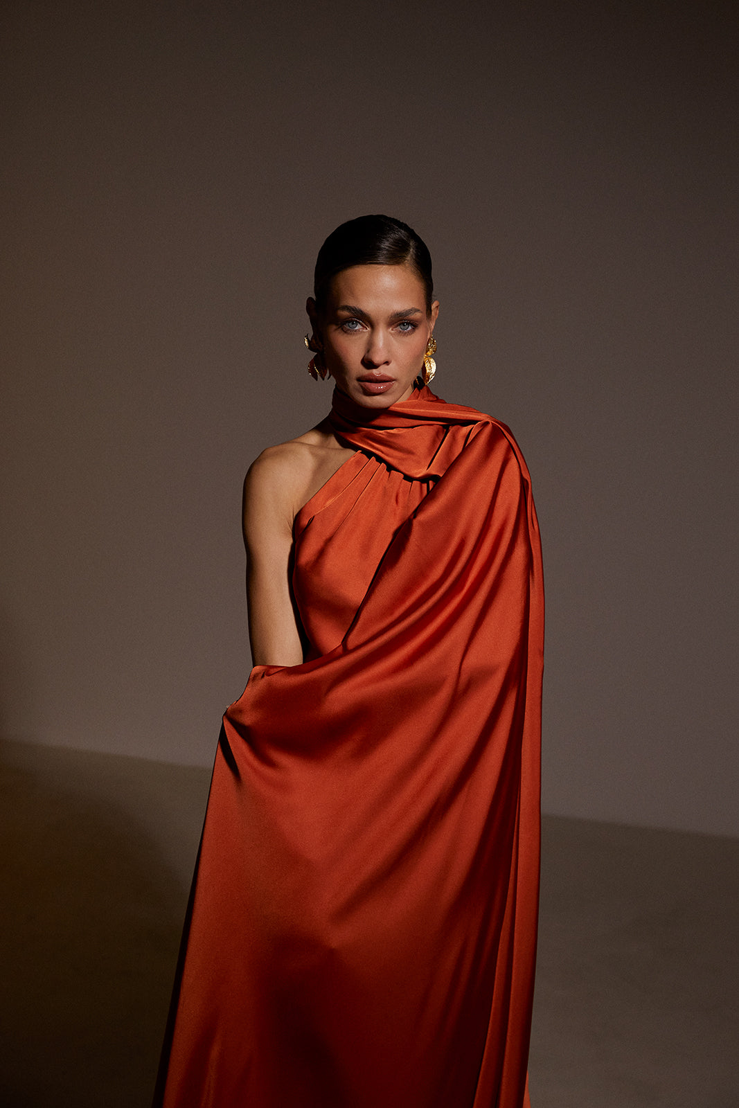 Vestido Isadora – Terracota