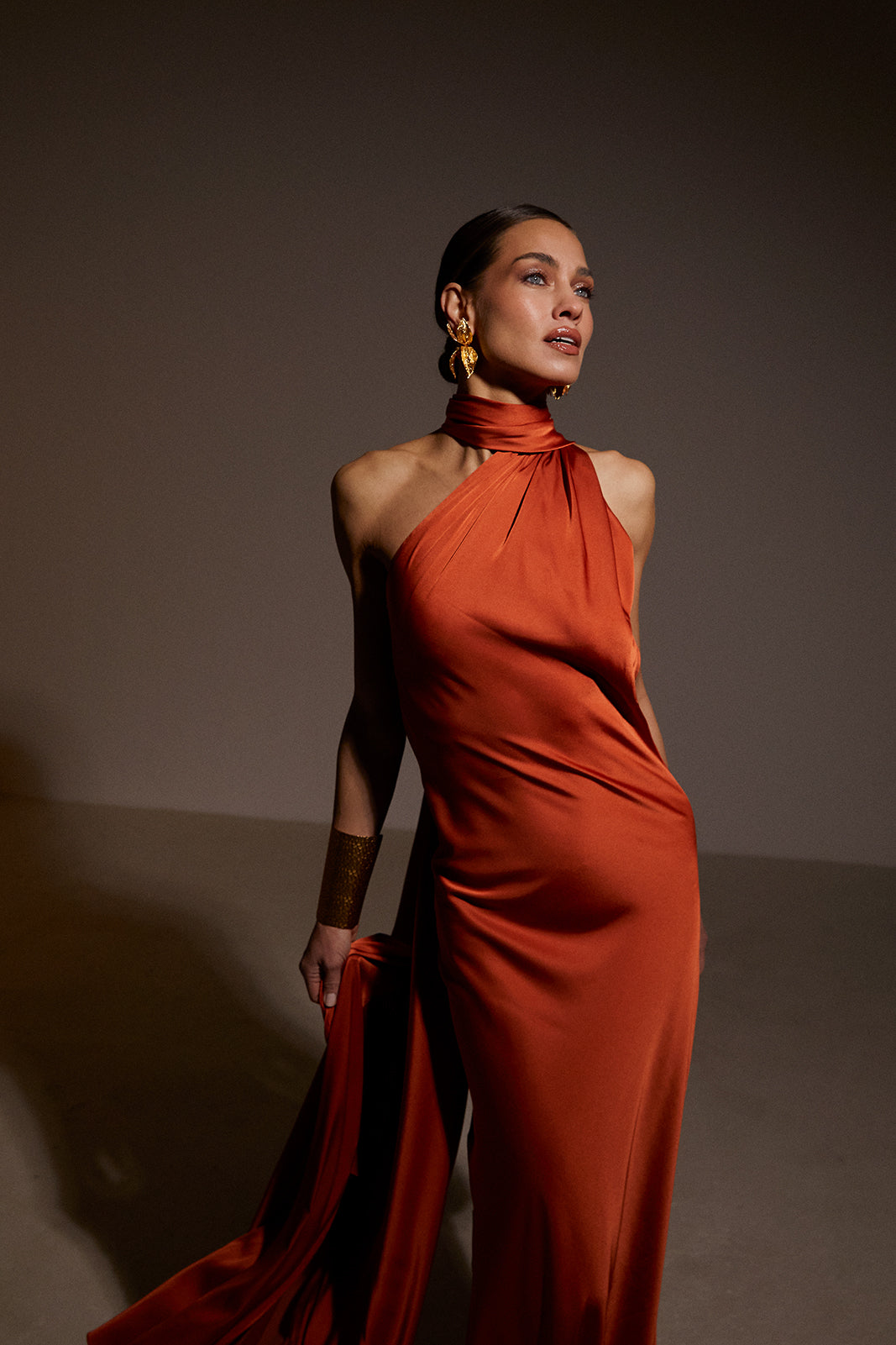 Vestido Isadora – Terracota