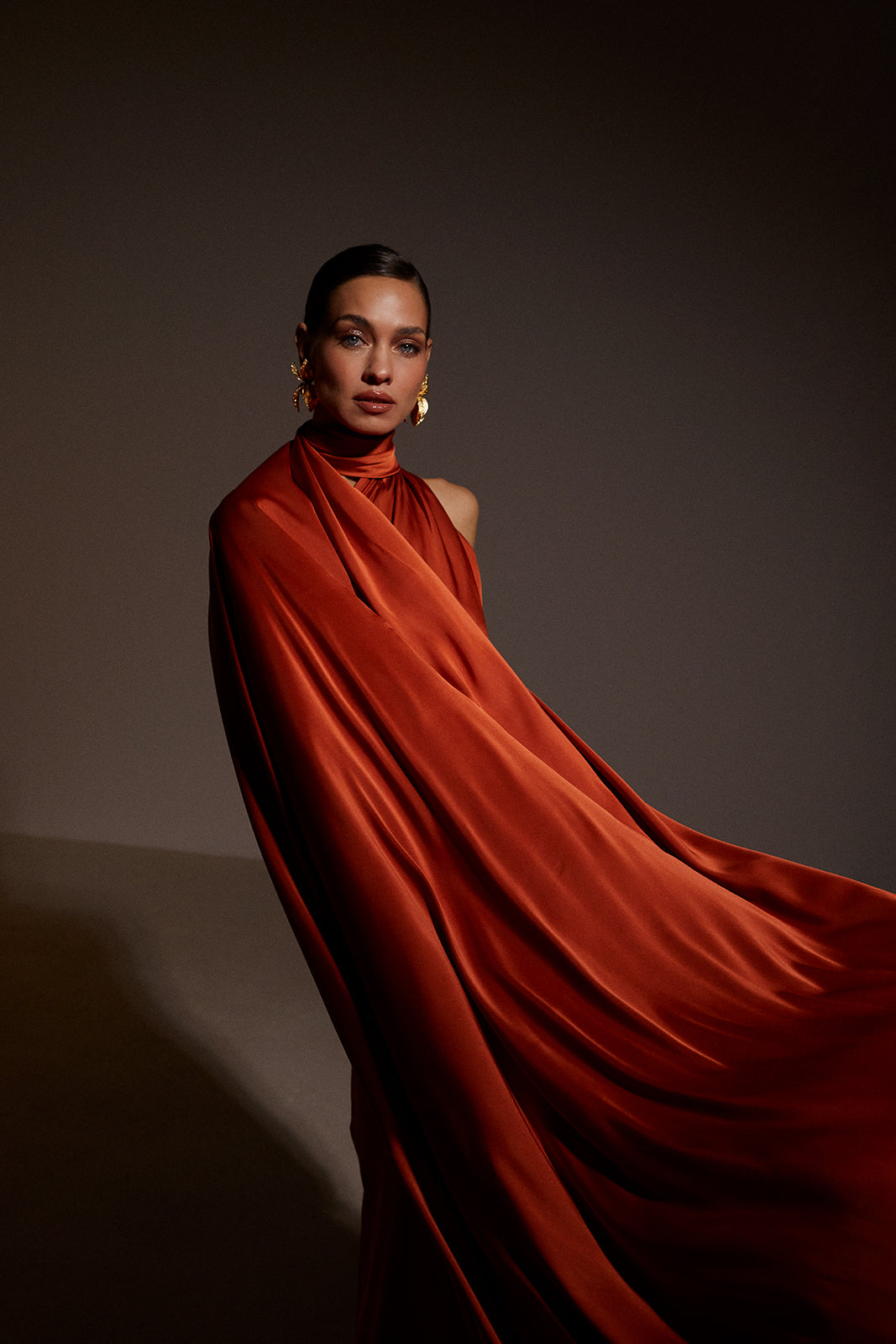 Vestido Isadora – Terracota