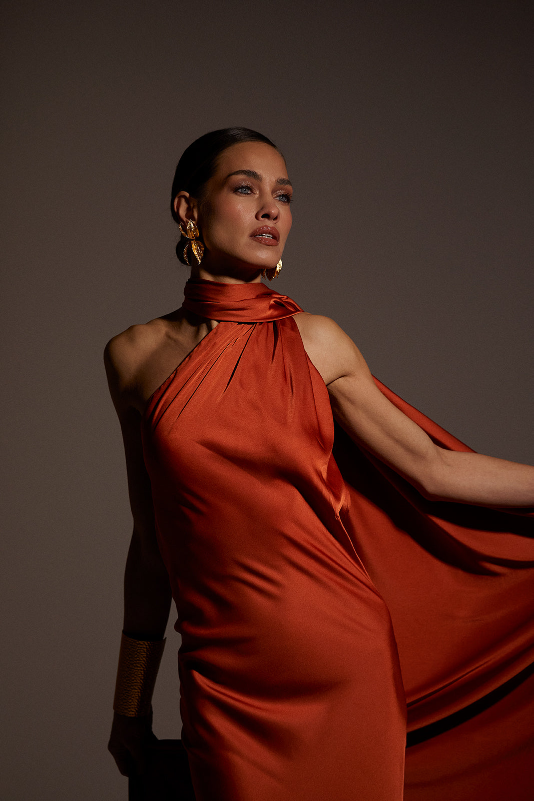 Vestido Isadora – Terracota