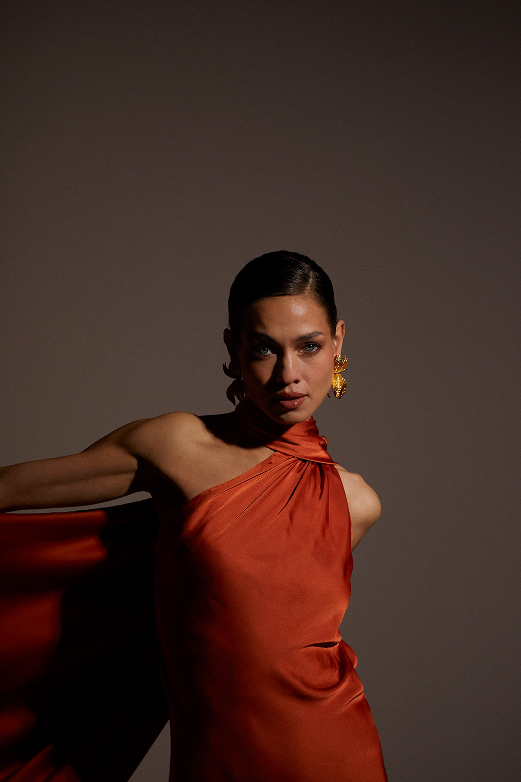 Vestido Isadora – Terracota