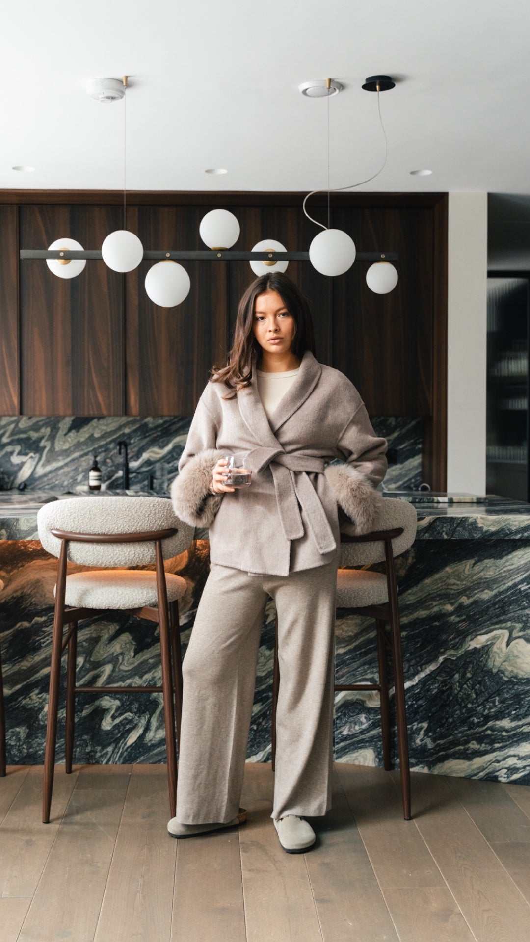 The Aura Coat – Grey