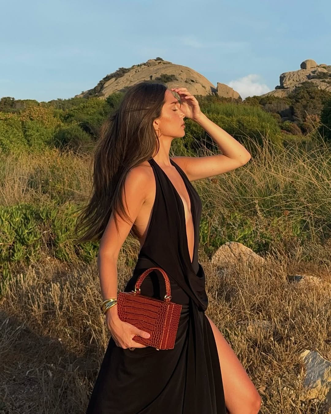 Solenne Halter Dress