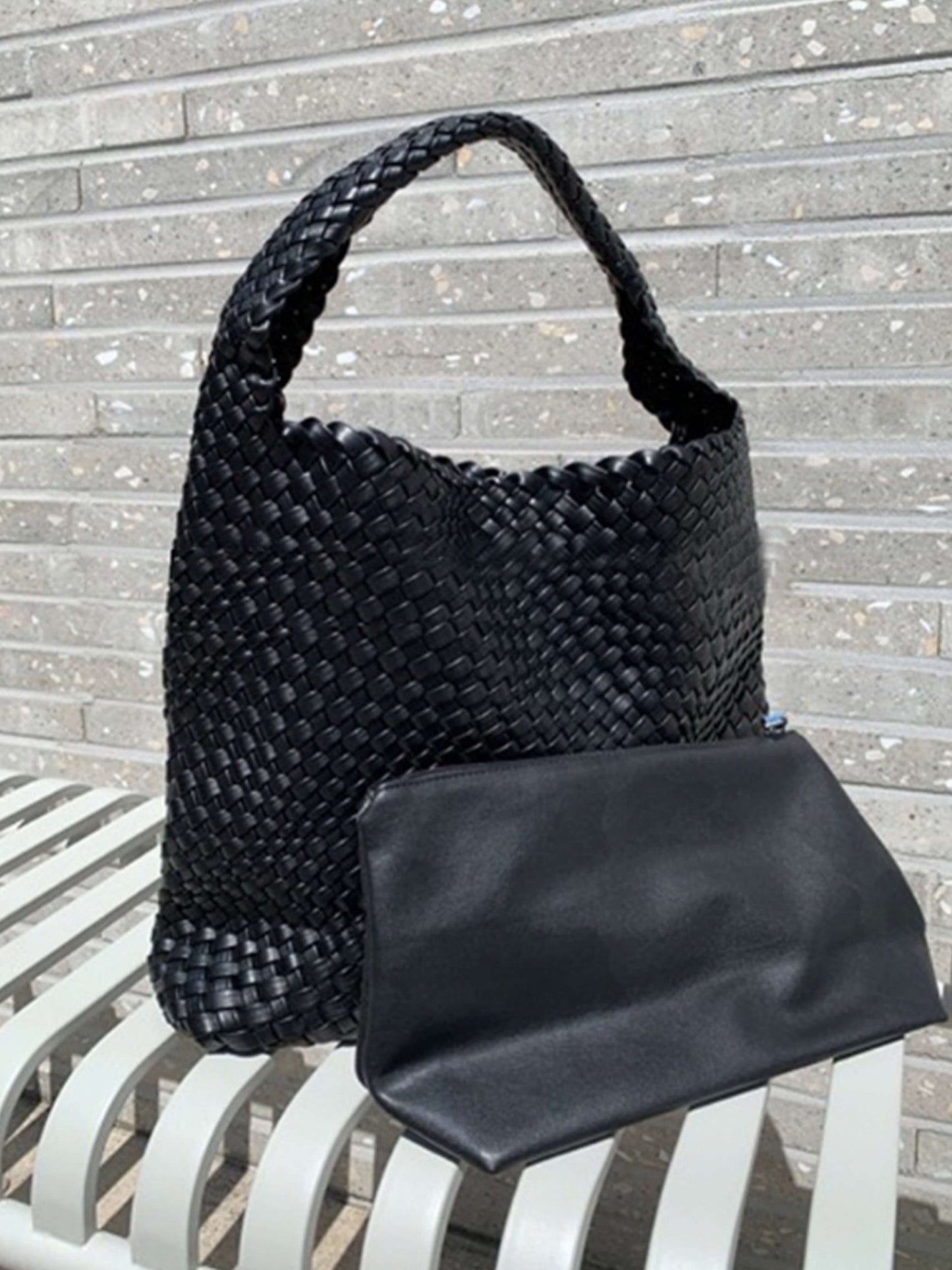 Bolso de compras tejido Cara XL
