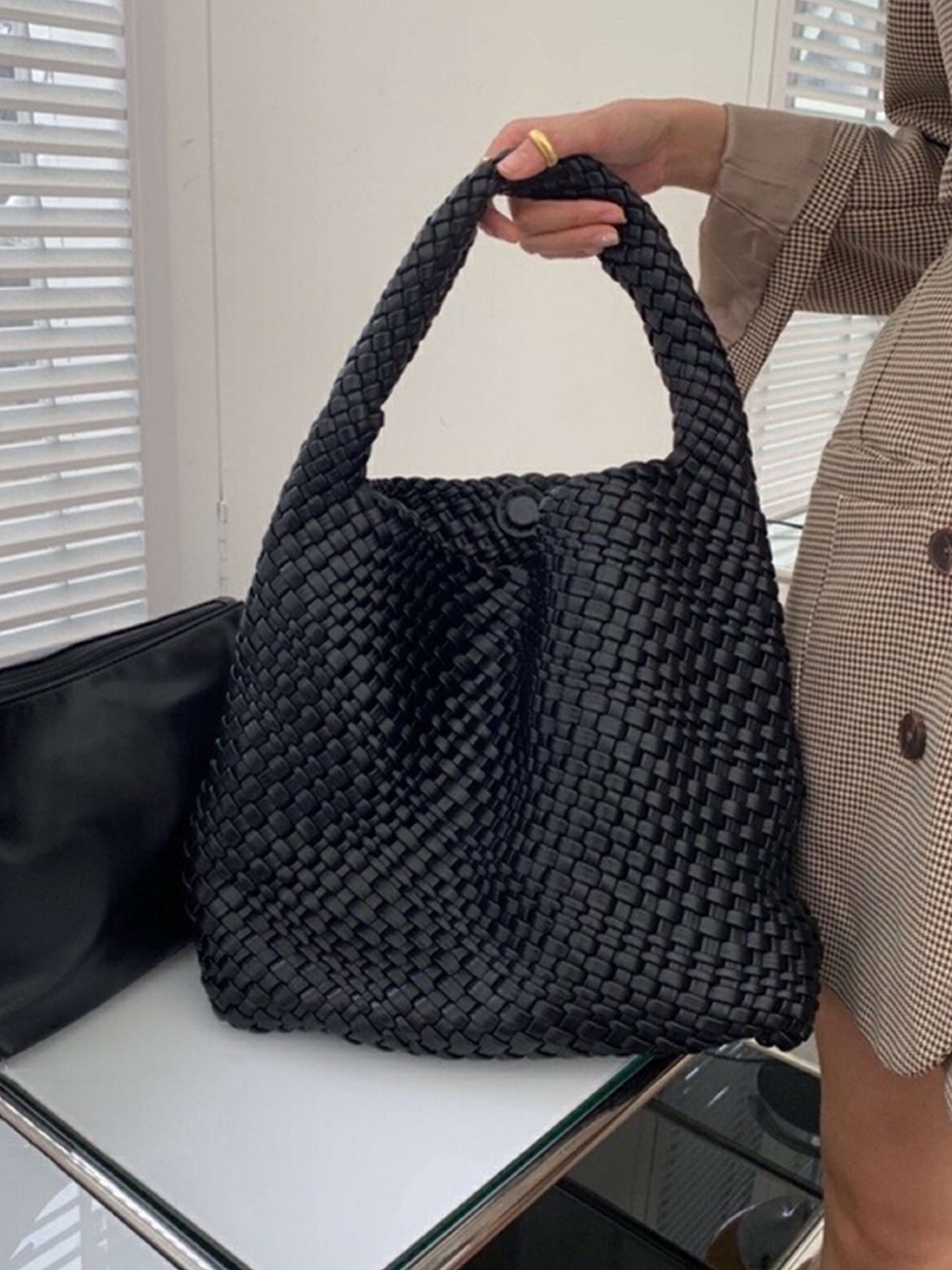 Bolso de compras tejido Cara XL