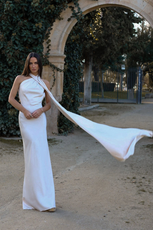 Isadora Dress – White