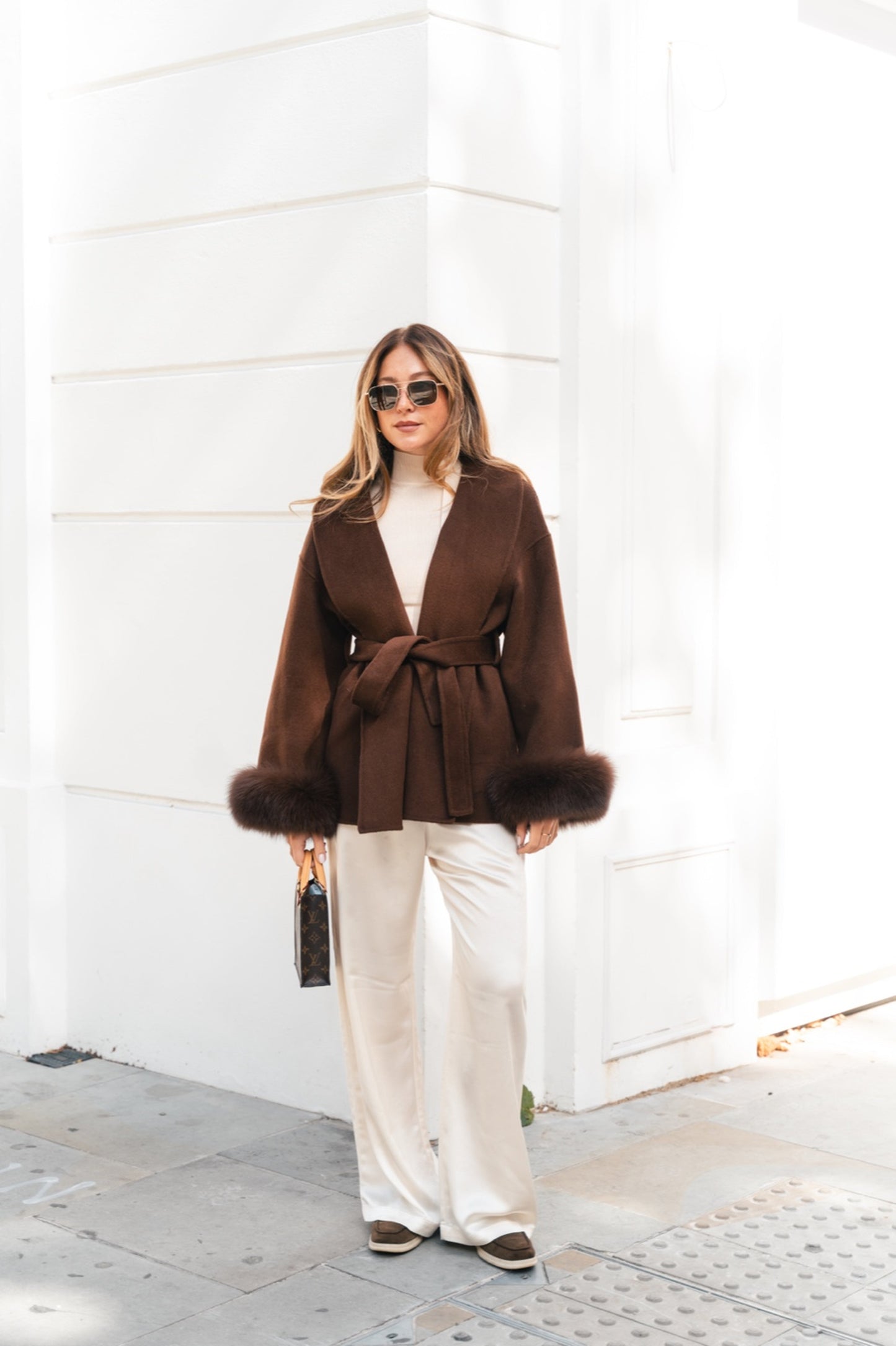 The Aura Coat - Brown