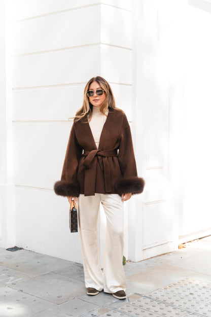 The Aura Coat - Brown