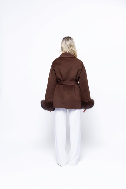 The Aura Coat - Brown