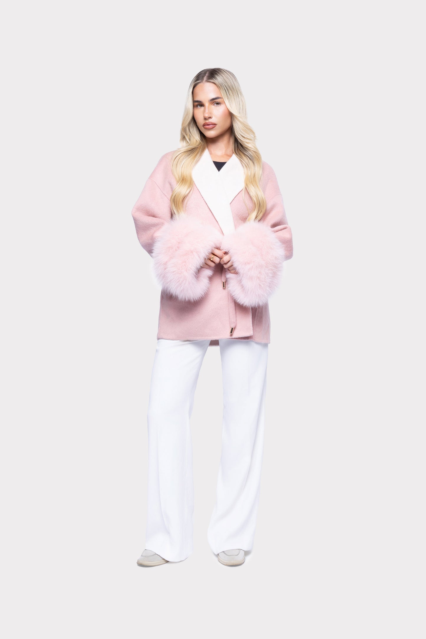 The Aura Coat - Pink