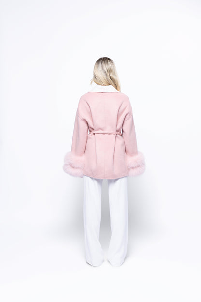 The Aura Coat - Pink