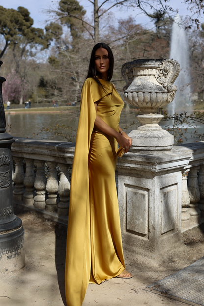Vestido Isadora – Amarillo Dorado