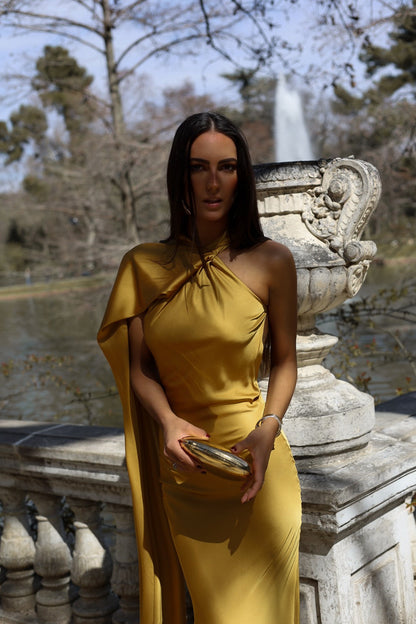Vestido Isadora – Amarillo Dorado