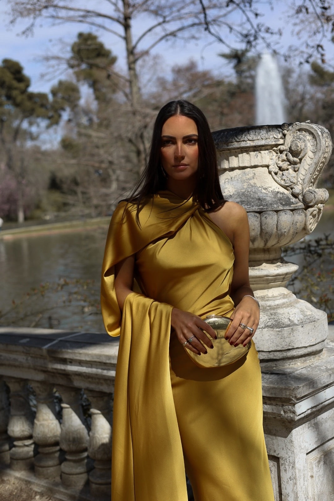 Vestido Isadora – Amarillo Dorado