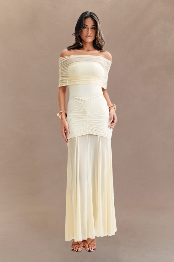 Selene Maxi Dress – Ivory