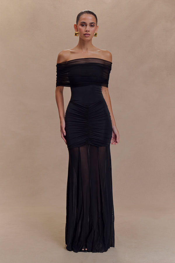 Selene Maxi Dress - Black