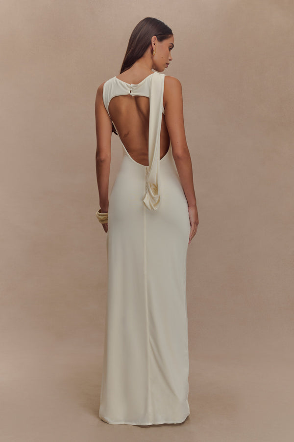 Ivonne Maxi Dress – Ivory