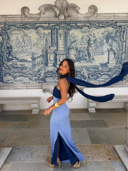 Zahara Dress - Blue