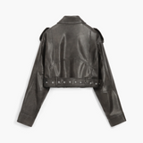 Cruz Leather Biker Jacket