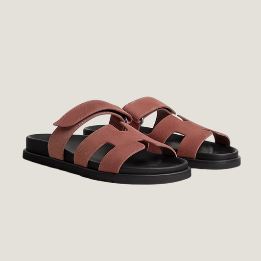 Noma Sandals - Suede Old Pink