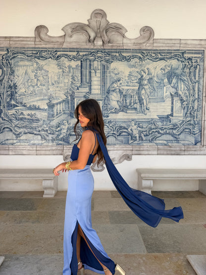 Zahara Dress - Blue