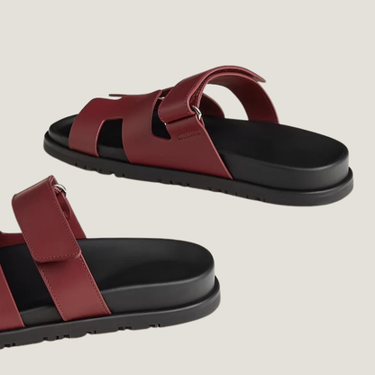 Noma Sandals - Burgundy