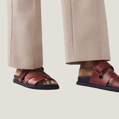 Noma Sandals - Burgundy