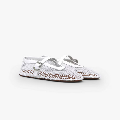 Eloise Ballerinas - White