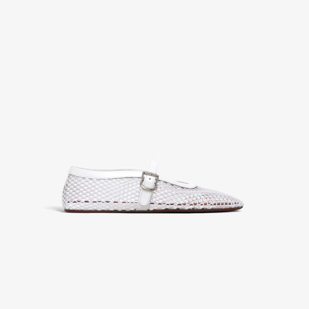 Eloise Ballerinas - White