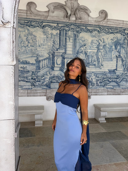 Zahara Dress - Blue