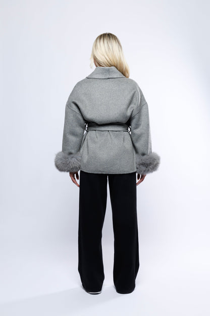 The Aura Coat - Dark Grey