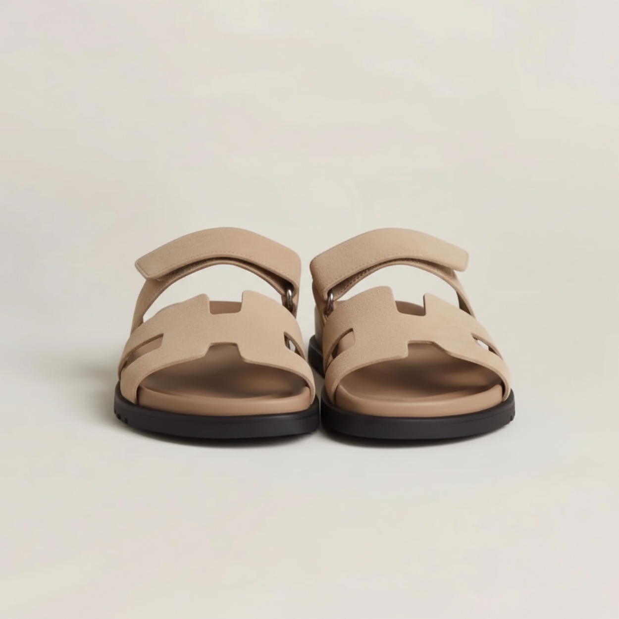 Noma Sandals - Suede Beige