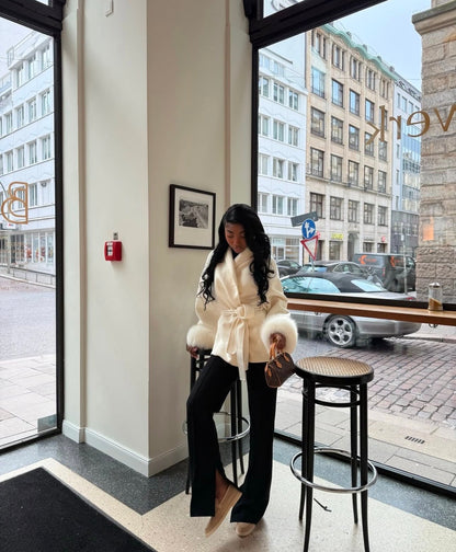 The Aura Coat - Beige