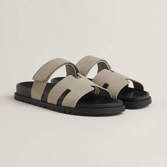 Noma Sandals - Suede Greige