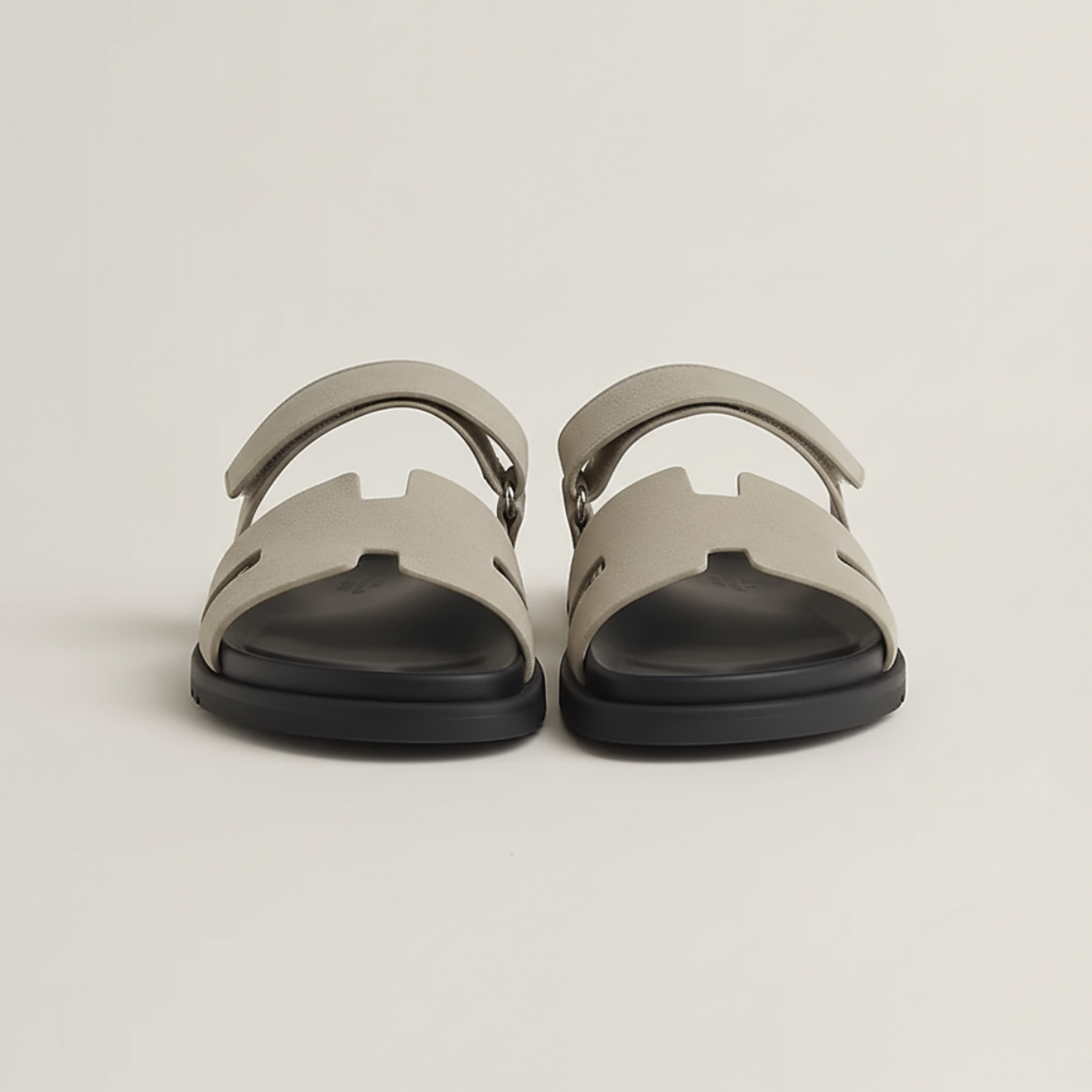 Noma Sandals - Suede Greige