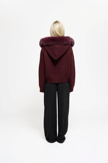 The Courchevel Jacket - Burgundy