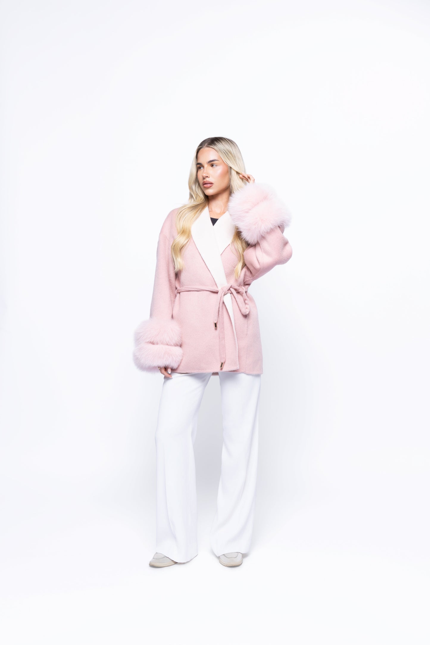 The Aura Coat - Pink