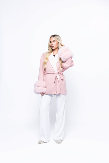 The Aura Coat - Pink