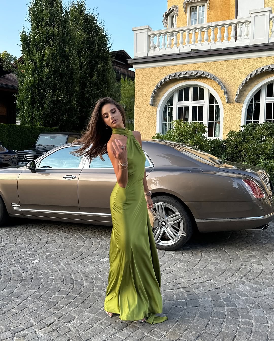 Isadora Dress – Pistachio