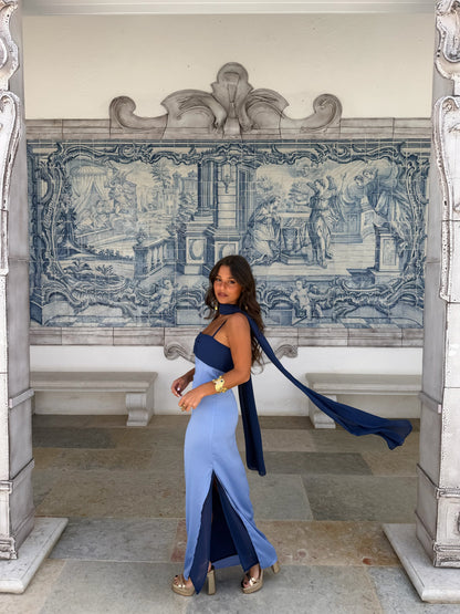 Zahara Dress - Blue
