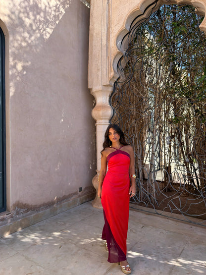 Aveline Dress - Red